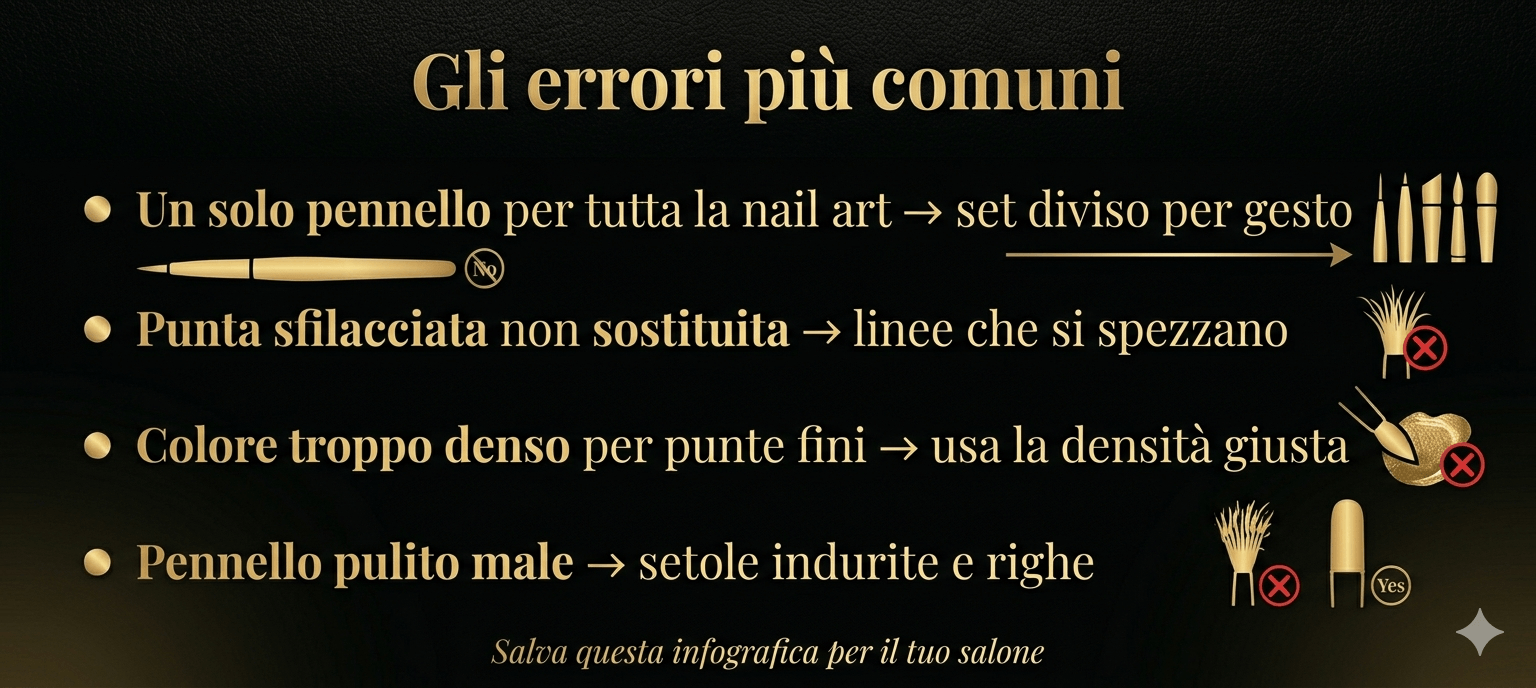 Errori comuni nella scelta dei pennelli per micropittura e come evitarli 